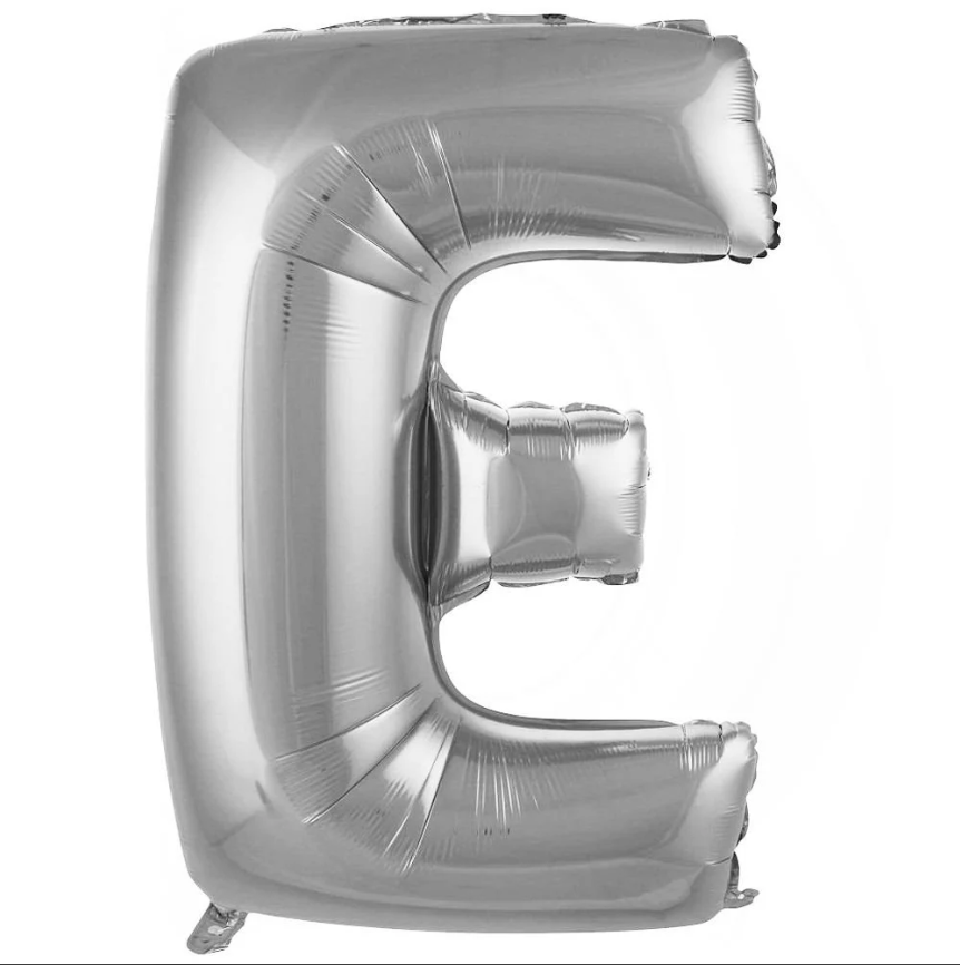 Folyo Balon Gümüş E 40 İnç 100 Cm